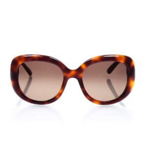 Salvatore Ferragamo Women's Gancino Sunglasses, Tortoise, One Size