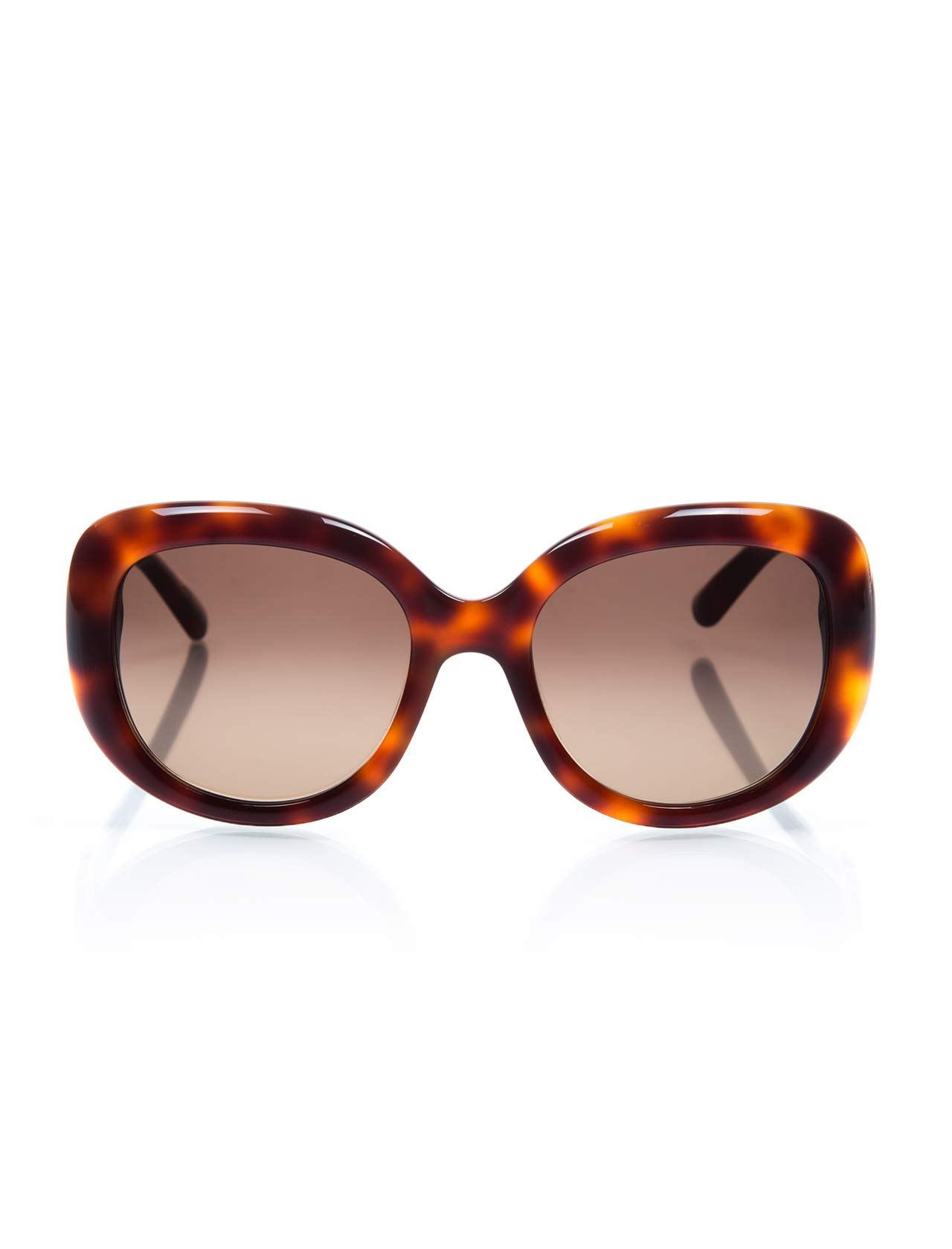 Salvatore Ferragamo Women's Gancino Sunglasses, Tortoise, One Size