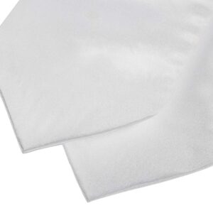 GraduationMall Unisex Adult Plain Graduation Stole 60" White