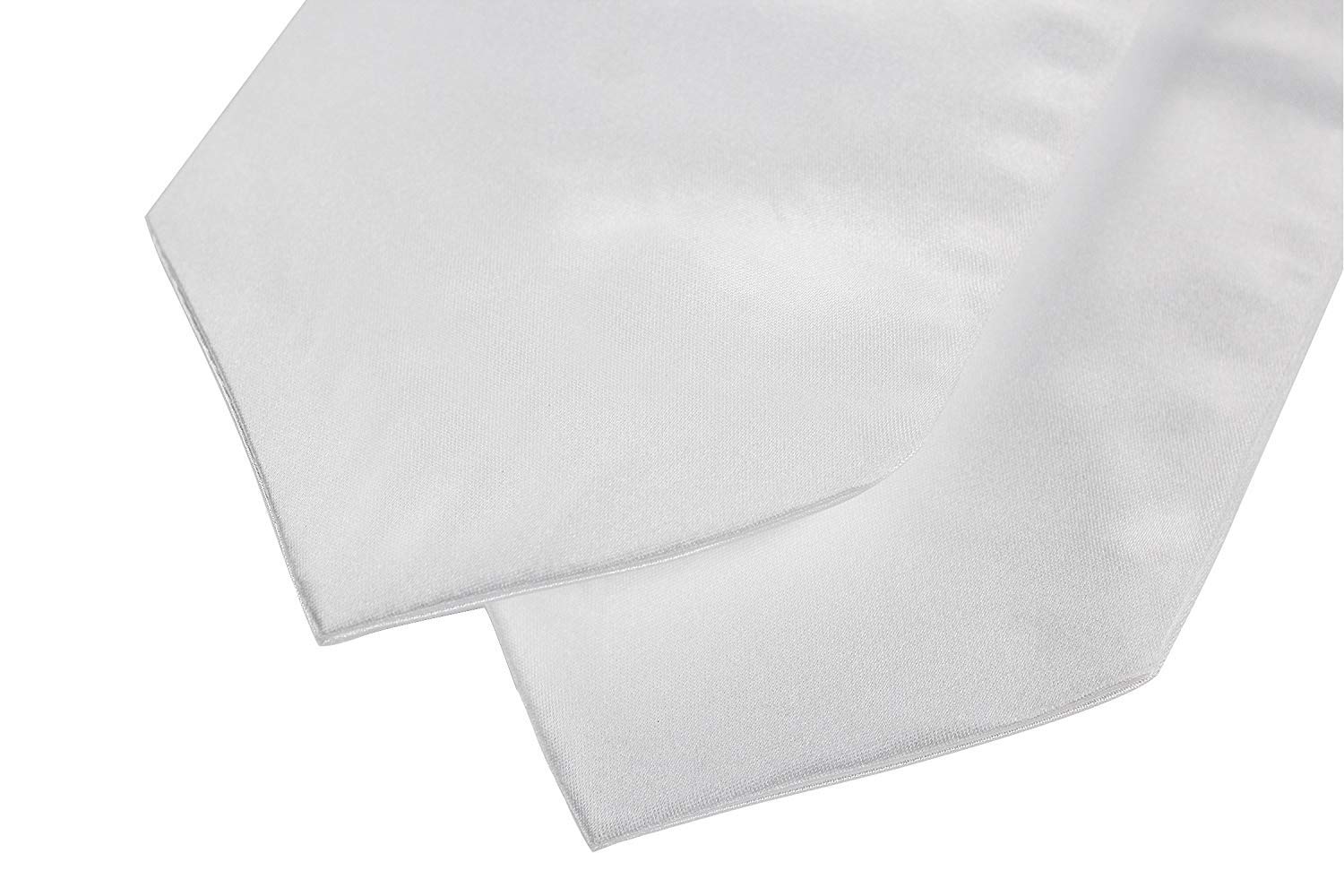 GraduationMall Unisex Adult Plain Graduation Stole 60" White