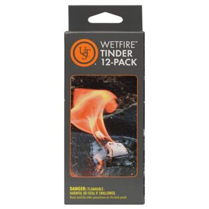 12 pack wetfire wet fire fire starter starting tinder camping survival