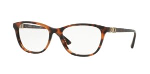 versace ve3213b - 944 eyeglass frame havana w/demo lens lens 54mm