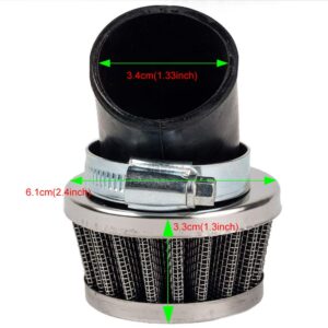 HIFROM 35mm AIR Filter Compatible with 50cc 70cc 110cc 125cc ATV Dirt Pocket Bike