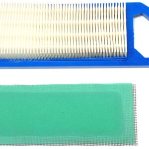 Briggs & Stratton Replacement Air Filter for Briggs & Stratton 697153, 697014, 697634, 698083, 795115; Includes Pre-Filter 697015