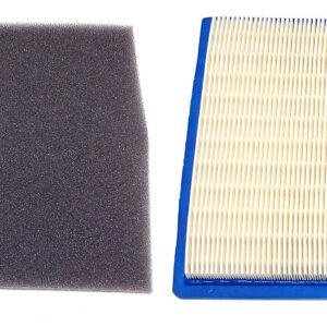 2 Pack Air Filters Plus Pre-Filters for Kawasaki 11013-7017, 11013-7016, 11013-7034, John Deere MIU10998, Ariens 03748502 2153800, Husqvarna 531308157