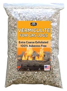 midwest hearth vermiculite granules for gas logs - 12 oz bag