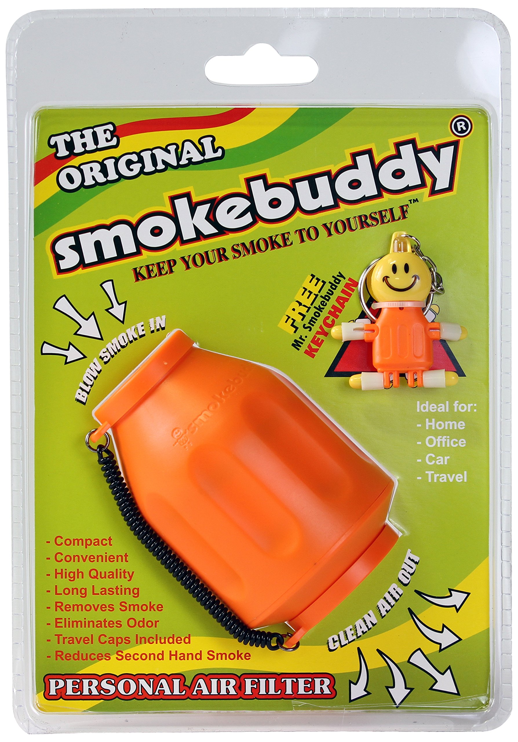 Smoke Buddy 0159-ORG Personal Air Filter, Orange