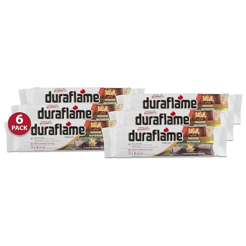 Duraflame 2.5lb 1.5-hr Firelog, 6 pack (00625) , Brown