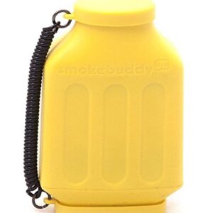 Yellow smokebuddy Jr Personal Air Filter by Smoke Buddy