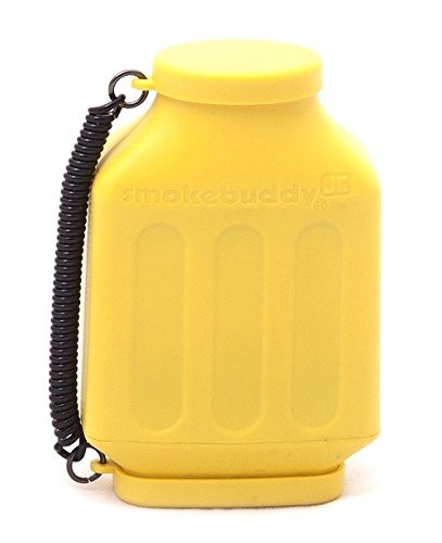 Yellow smokebuddy Jr Personal Air Filter by Smoke Buddy