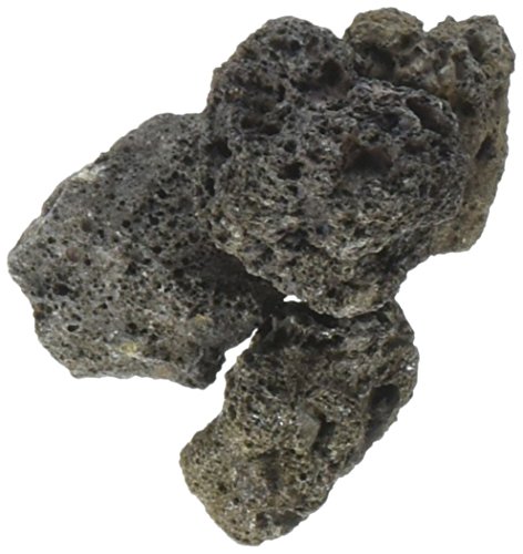 Pleasant Hearth LVR100 Lava Rock, 5 lb, Charcoal