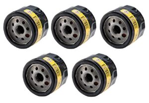 briggs & stratton genuine oem 492932 492932s oil filter (5 pack)