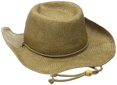 Scala Women's Shapeable Toyo Western Hat, Tobacco, Large/X-Large