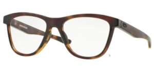 oakley grounded ox8070-02 eyeglasses polished tortoise 53mm