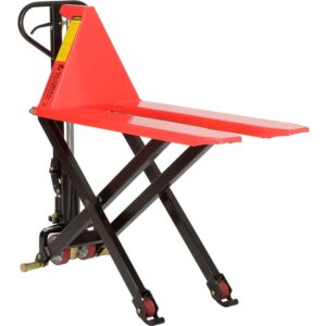 Global Industrial Manual High Lift Skid Jack Truck, 27 x 45, 2200 Lb. Capacity