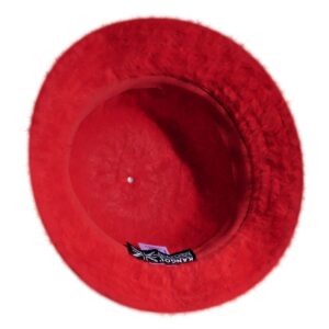 Kangol Furgora Hat, Casual Fuzzy Bucket Hat, Stylish Bucket Hat, X-Large, Scarlet