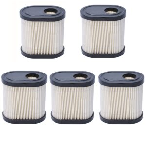 36905 air filter for compatible with tecumseh 740083a toro craftsman lawn mower air filter replacement (pack of 5)