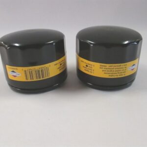 Briggs & Stratton 2 Pack Oil Filter, Genuine Replacement Part 492932, Compatible with Lawn Mower