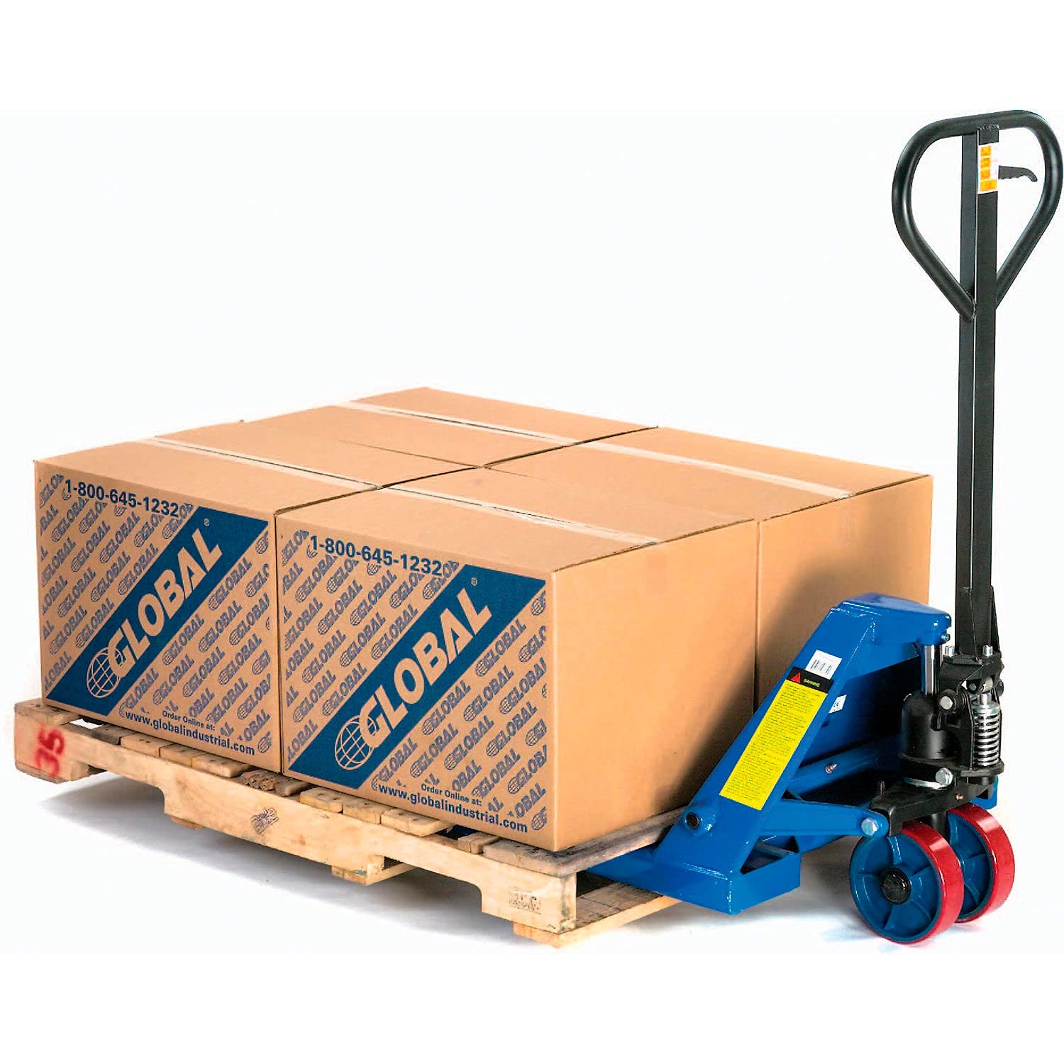 Global Industrial Low Profile Pallet Jack Truck, 4500 Lb. Capacity, 27 x 48