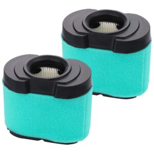 hipa (pack of 2) 792105 276890 air filter cartridge for briggs and stratton 593435 593240 407777 40g777 40h777 445667 445877 44h777 engine lawn mower z425 gy21057 miu11515 miu11517