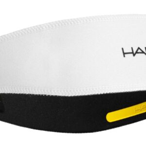 Halo Headband Sweatband Pullover, White and Black - 2 Pack