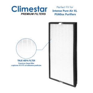 Climestar True HEPA H13 Grade Compatible XD6077U0 Filter Replacement for Rowenta PU6020 and PU6010 Intense Pure Air XL Purifier