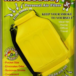 Yellow smokebuddy Jr Personal Air Filter by Smoke Buddy