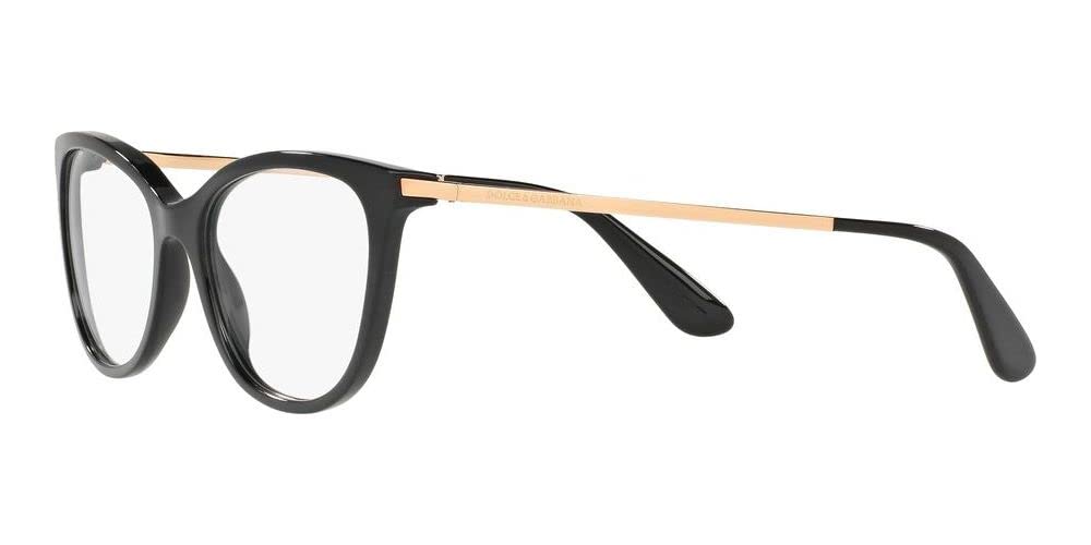 Dolce & Gabanna DG3258-501 Eyeglasses Frame BLACK w/DEMO LENS 54mm