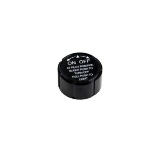 HPC Fire Replacement Black Pilot Control Knob (111)