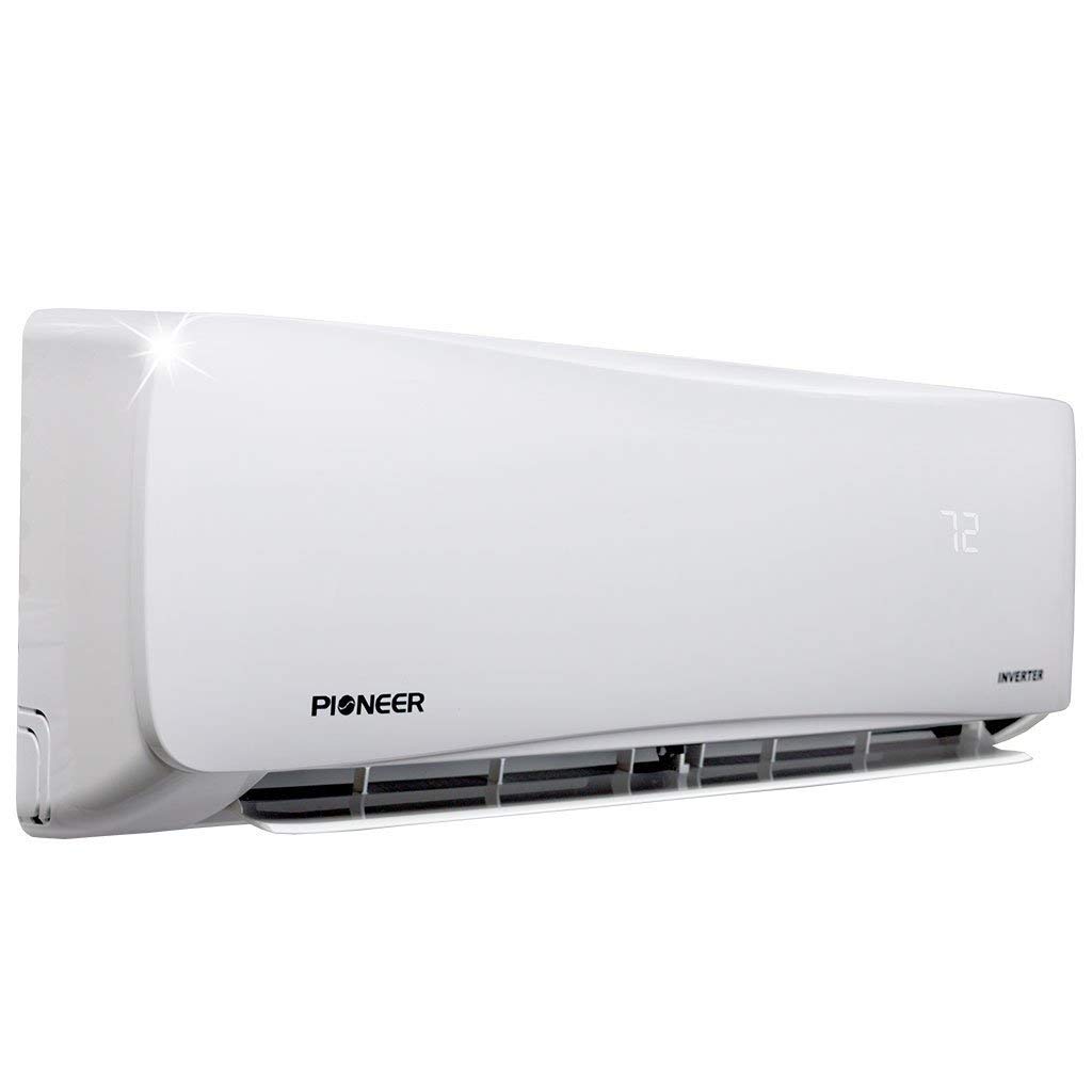 Pioneer Air Conditioner WYS012A-20 Wall Mount Ductless Inverter+ Mini Split Heat Pump, 12000 BTU-110/120V