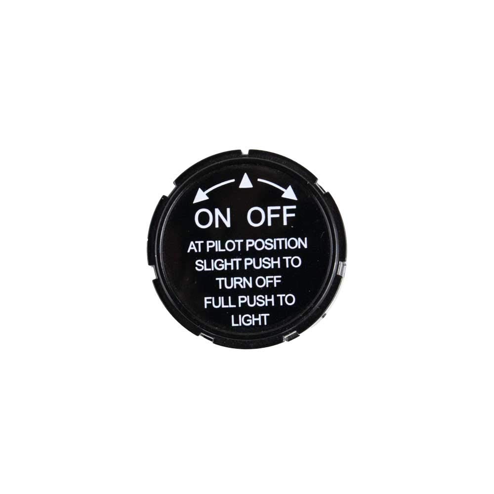 HPC Fire Replacement Black Pilot Control Knob (111)