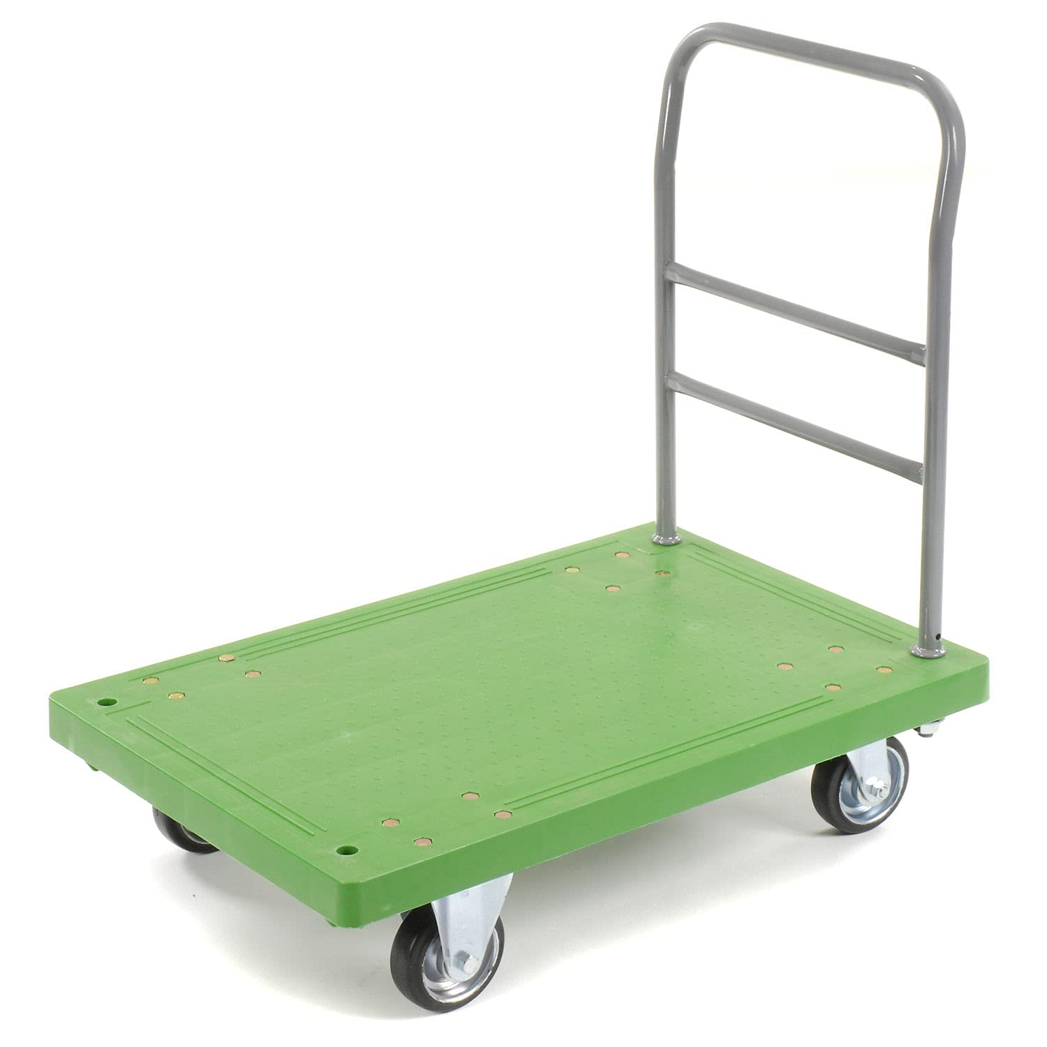 Global Industrial Plastic Deck Platform Truck 36 x 24 1000 Lb. Capacity