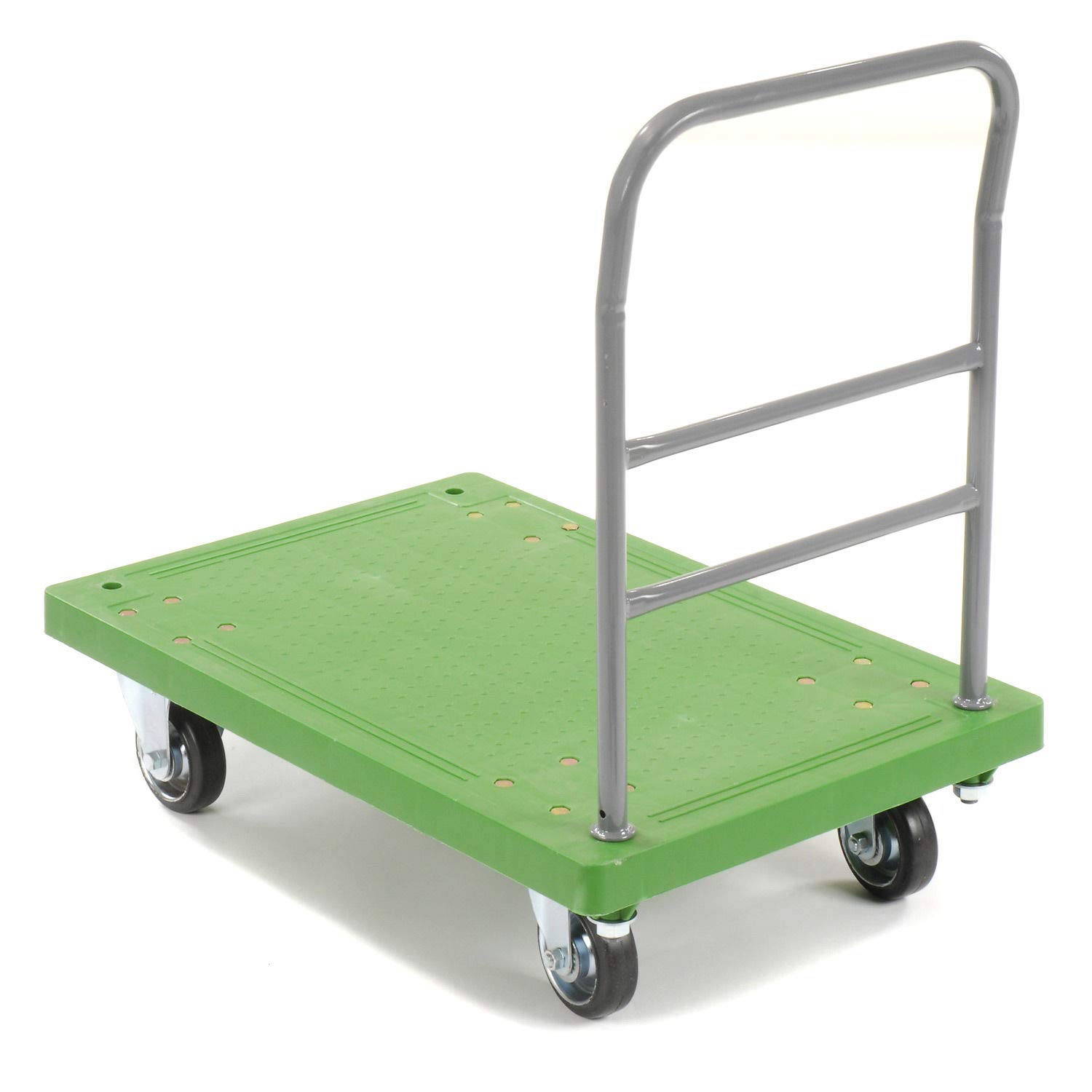 Global Industrial Plastic Deck Platform Truck 36 x 24 1000 Lb. Capacity