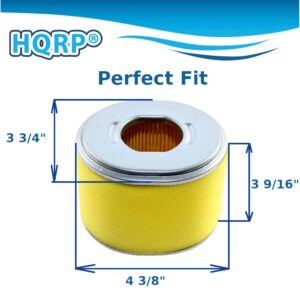 HQRP Filter Element Combo compatible with Honda EG5000 EG5000X EG5000XK1 EN5000 EZ5000 Generator, FRC800 FRC800K1 Rottotiller Tiller