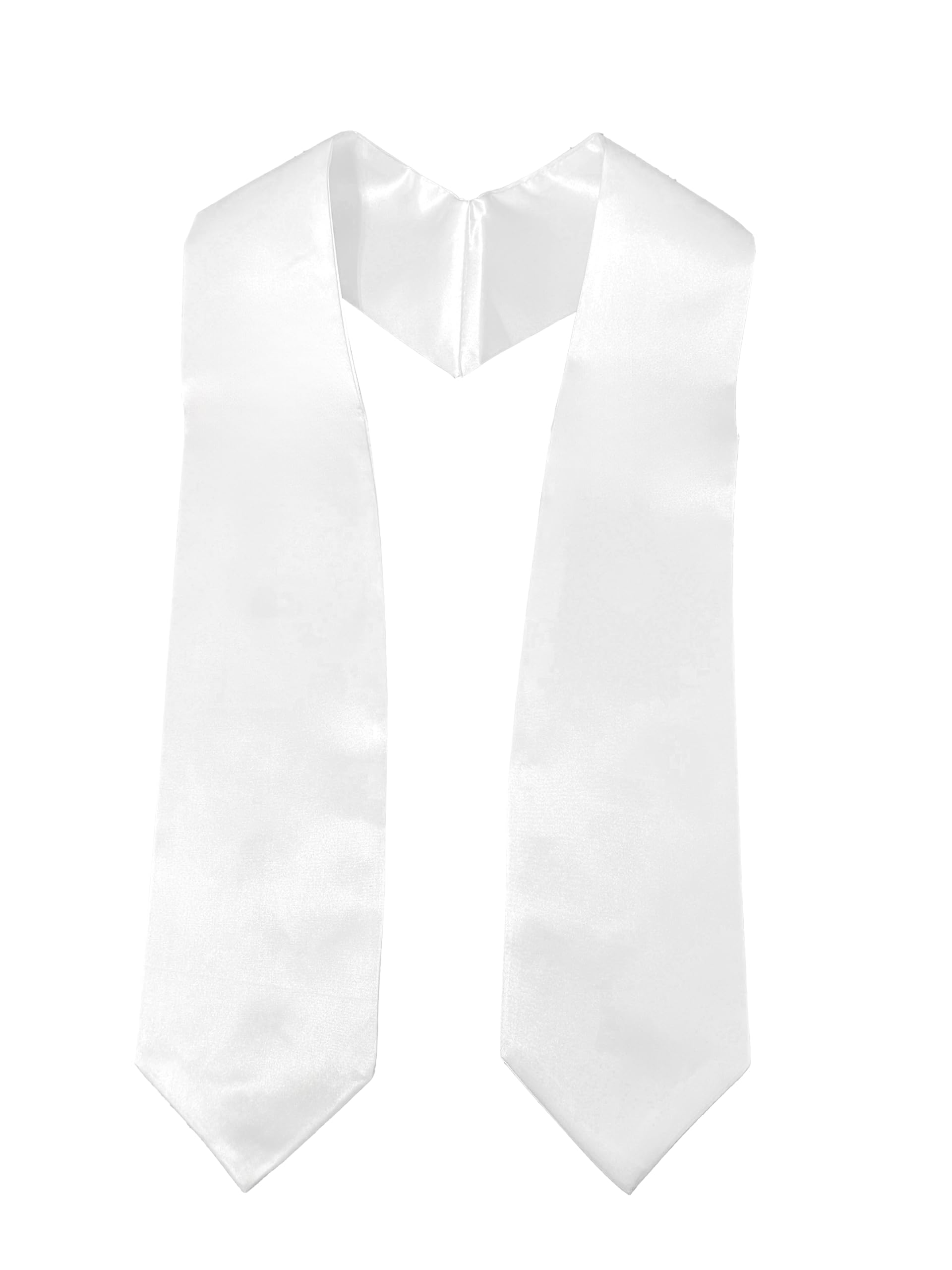 MyGradDay Unisex Plain Graduation Stole for Kinergarten and Elementary School Length 50'',12 Colors