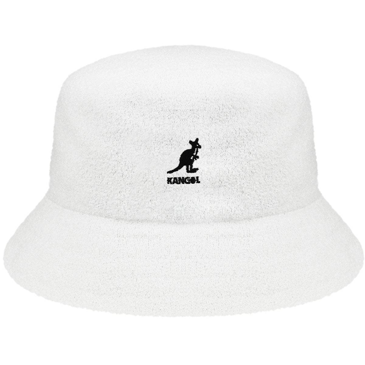 Kangol Bermuda Bucket Hat for Men and Women, Fun Bucket Hat, White, X-Large