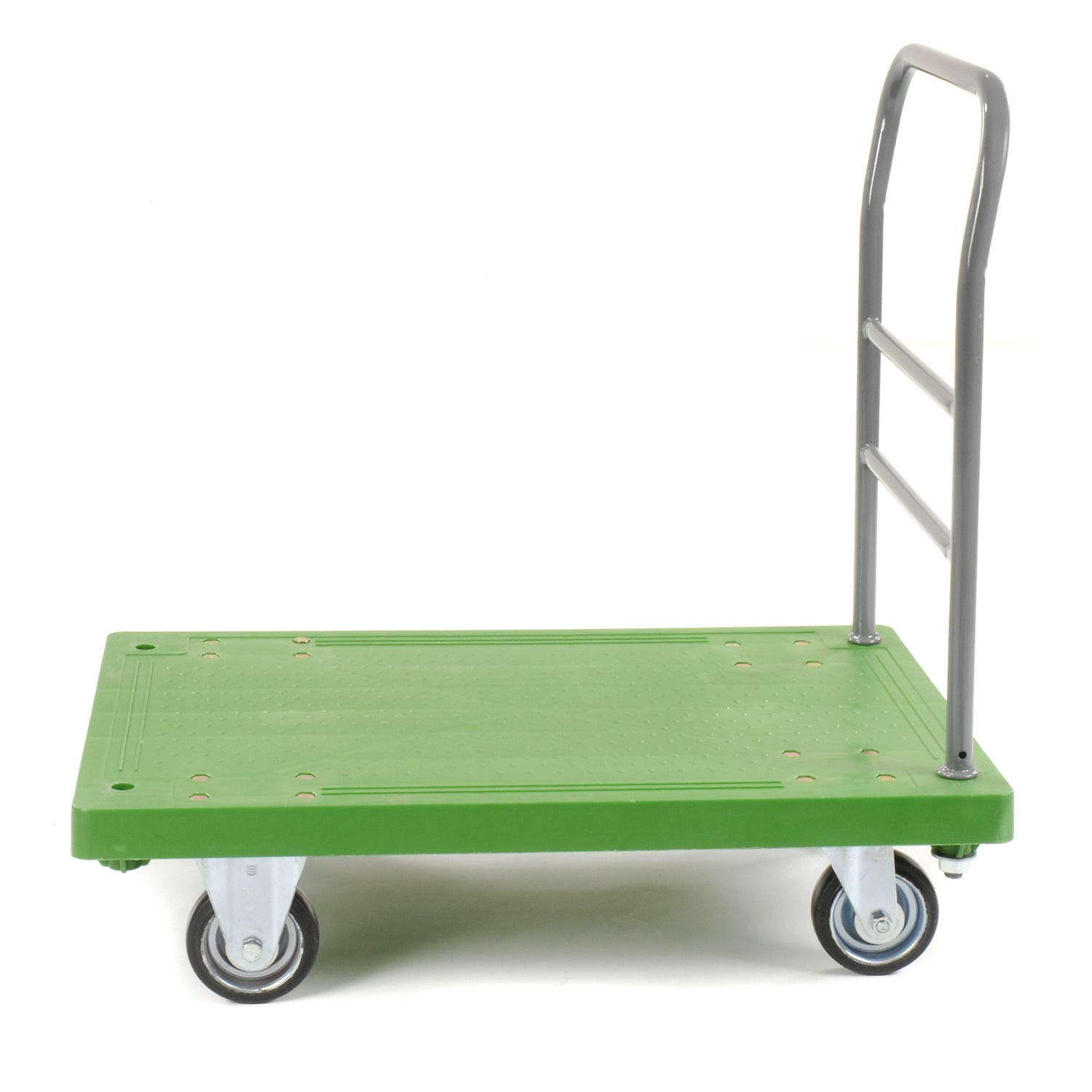 Global Industrial Plastic Deck Platform Truck 36 x 24 1000 Lb. Capacity