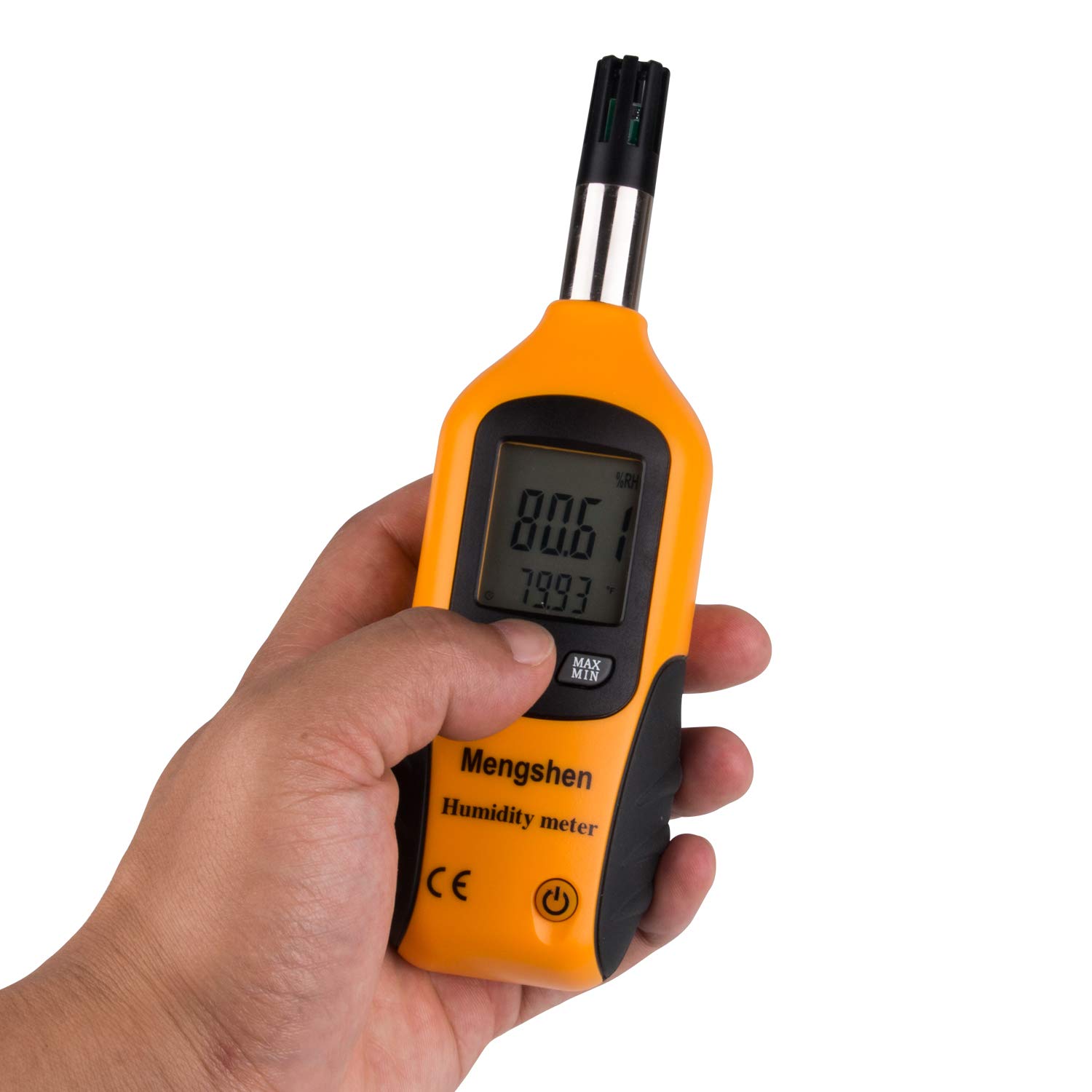 Mengshen® Digital Temperature and Humidity Meter - with Dew Point and Wet Bulb Temperature - Battery Included, M86