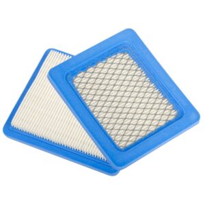 hifrom pack of 2 flat air filter cartridge compatible with 491588 491588s 4915885 399959 john deere pt15853 oregon 30-710