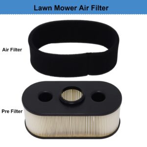 Podoy 11013-7031 Air Filter with Pre Filter for compatible with Kawasaki 11013-7026 FH580V FH381V FH430V Lawn Mower