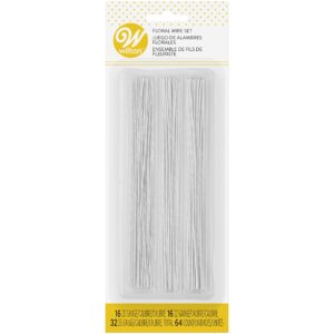 wilton floral wire set, 6"