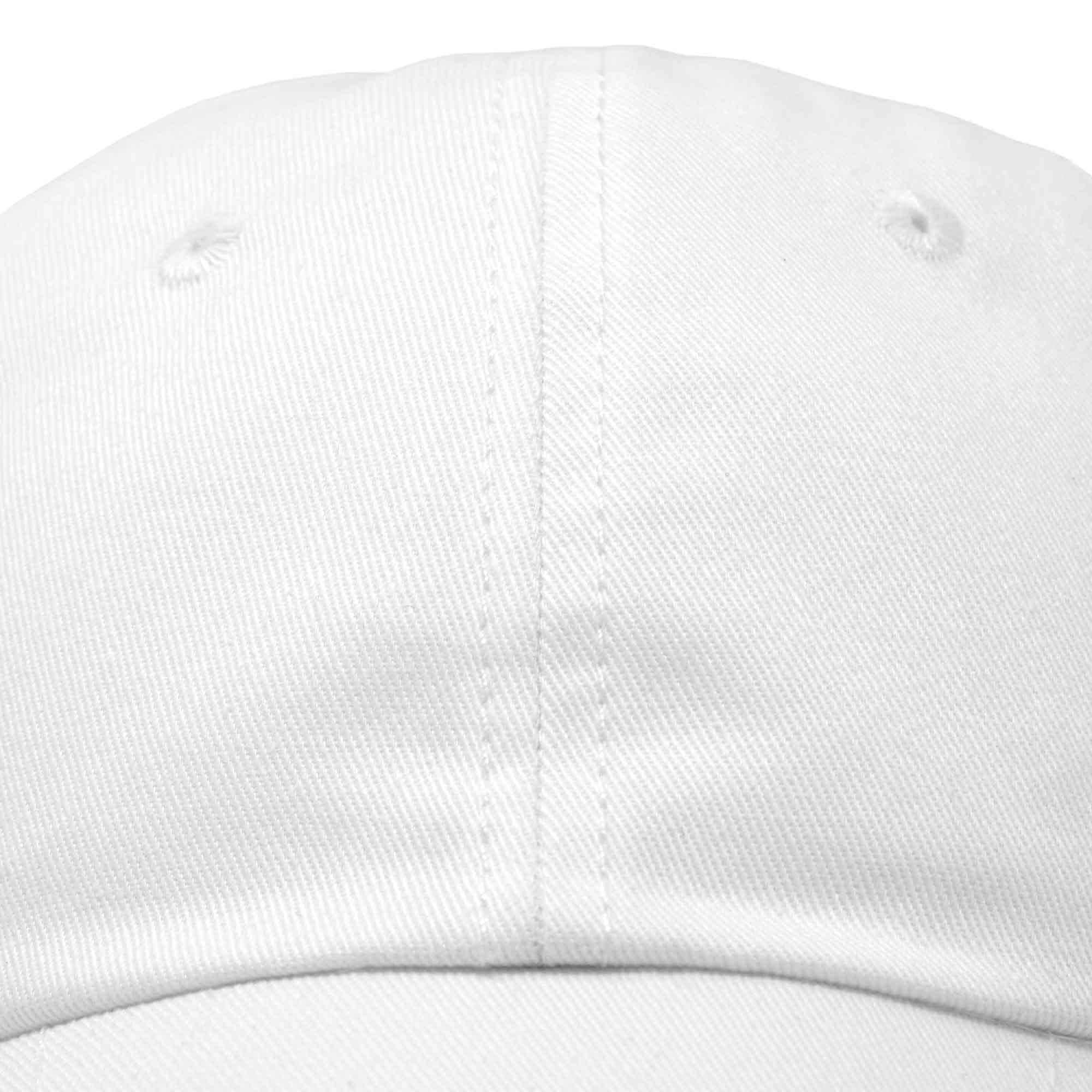 DALIX Womens Hat Lightweight 100% Cotton Cap in White