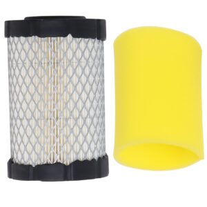 Podoy 796031 Air Filter for Compatible with Briggs and Stratton with Pre Filter 797704 594201 591334 796031 MIU13038 GY21435 MIU13963 Lawn Mower