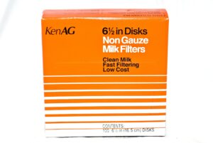 6-1/2" milk filter disks non-gauze 100pk, d110 (1)