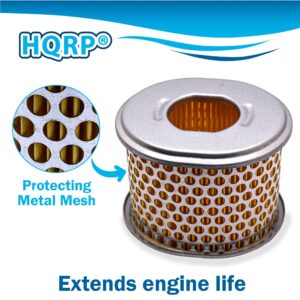 HQRP Filter Element Combo compatible with Honda EG5000 EG5000X EG5000XK1 EN5000 EZ5000 Generator, FRC800 FRC800K1 Rottotiller Tiller