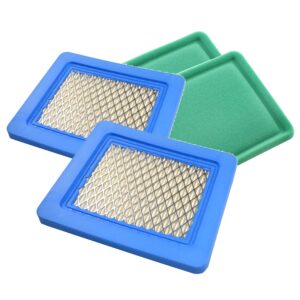 HQRP 2-Pack Filter Cartridge w/Pre-Filter compatible with Toro 20030 20033 20035 20036 20037 20041 20042 20043 20045 20047 20048 20049 20053 20054 20055 20056 20058 Series Lawn Mower