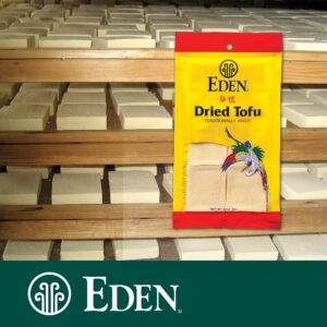 Eden Dried Tofu, Traditionally Made in Japan, Freeze Dried, Quick Cooking, Fine Grained, 2 oz