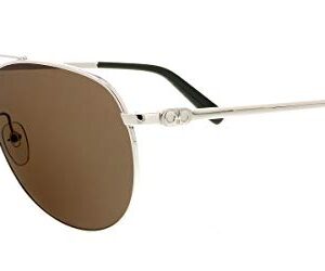 Ferragamo Brown Polarized Aviator Sunglasses SF157S 045 60