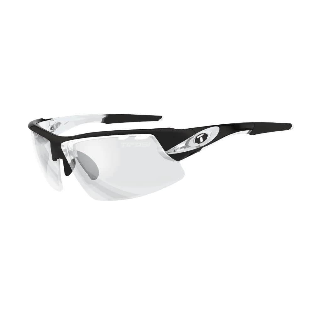 Tifosi Crit Sunglasses, Crystal Black with Light Night Fototec lenses