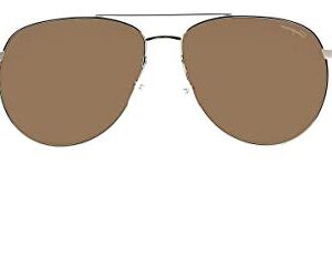 Ferragamo Brown Polarized Aviator Sunglasses SF157S 045 60